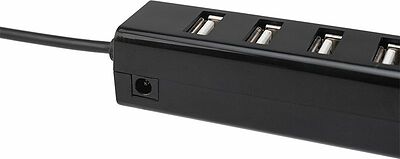 REXANT 18-4107 Разветвитель USB на 7 портов черный REXANT