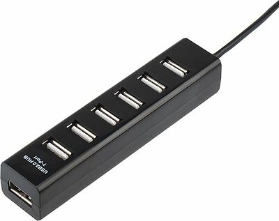 REXANT 18-4107 Разветвитель USB на 7 портов черный REXANT