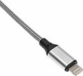 REXANT 18-4245 Кабель USB-A – Lightning, 2,4А, 1м, нейлон, серый REXANT