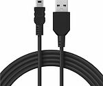 REXANT 18-4402 Кабель USB-A – mini USB, 1А, 1м, ПВХ, черный REXANT