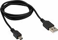 REXANT 18-4402 Кабель USB-A – mini USB, 1А, 1м, ПВХ, черный REXANT
