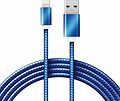 REXANT 18-7052 Кабель USB-A – Lightning, 2,4A 1м, в синей нейлоновой оплетке REXANT