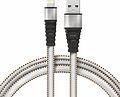 REXANT 18-7056 Кабель USB-A – Lightning, 2,4A, 1м, в белой нейлоновой оплетке, плоский REXANT
