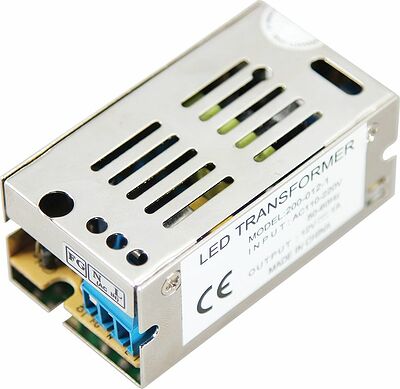 REXANT 200-012-1 Источник питания 110-250 V AC/12 V DC 1 A 12 W с разъемами под винт, без влагозащиты (IP20)