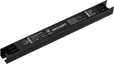 REXANT 200-1030 Источник питания (драйвер) 12В, 18Вт с разъемами под винт, ультратонкий IP20 REXANT