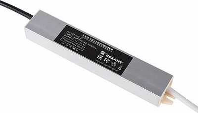 REXANT 201-024-2 Источник питания 24В, 24Вт с проводами, влагозащищенный IP67