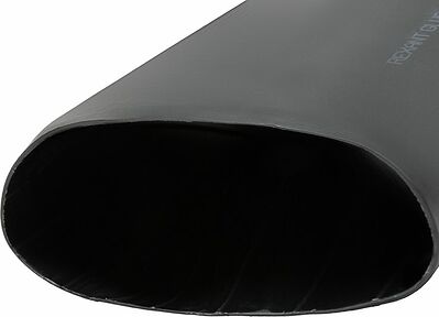 REXANT 26-0160 Трубка термоусаживаемая СТТК (3-4:1) среднестенная клеевая 160,0/50,0мм, черная, упаковка 1 шт. по 1м REXANT