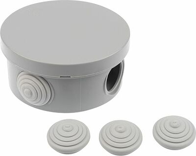 REXANT 28-3009 Коробка распаячная ОУ, D 85х40мм, IP54 (УПр 85/40.1.3) REXANT