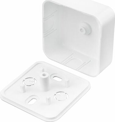 REXANT 28-3073 Коробка распаячная ОУ для кабель-канала, 50х50х20мм, белая, IP40 REXANT