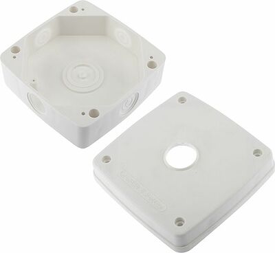 REXANT 28-4010 Коробка монтажная для камер видеонаблюдения 140х140х66 мм IP56 REXANT