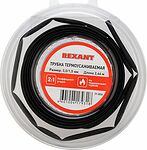 REXANT 29-0006 Трубка термоусаживаемая ТУТ нг 3,0/1,5мм, черная, ролик 2,44м REXANT