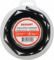 REXANT 29-0016 Трубка термоусаживаемая ТУТ нг 4,0/2,0мм, черная, ролик 2,44м REXANT