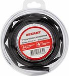 REXANT 29-0026 Трубка термоусаживаемая ТУТ нг 5,0/2,5мм, черная, ролик 2,44м REXANT