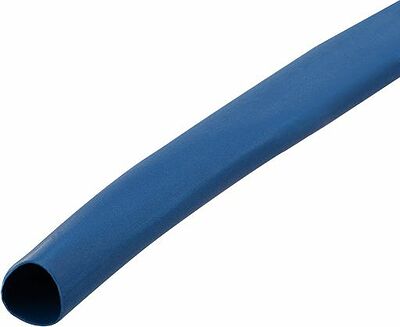 REXANT 29-0035 Трубка термоусаживаемая ТУТ нг 6,0/3,0мм, синяя, ролик 2,44м REXANT