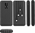 REXANT 30-2038 Портативное зарядное устройство Power Bank (аккумуляторная батарея) 10000 mAh, черное REXANT