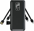 REXANT 30-2038 Портативное зарядное устройство Power Bank (аккумуляторная батарея) 10000 mAh, черное REXANT