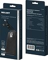 REXANT 30-2038 Портативное зарядное устройство Power Bank (аккумуляторная батарея) 10000 mAh, черное REXANT