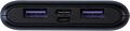 REXANT 30-2051 Портативное зарядное устройство Power Bank (аккумуляторная батарея) 10000 mAh с Quick Charge и Power Delivery, черное REXANT