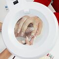 REXANT 31-0001 Лупа на струбцине круглая 3D с подсветкой, ø127мм, белая REXANT