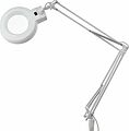 REXANT 31-0021 Лупа на струбцине круглая 8D с подсветкой, ø127мм, белая REXANT