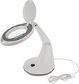 REXANT 31-0245 Лупа настольная 3D с подсветкой 30 SMD LED, ø100мм, белая REXANT
