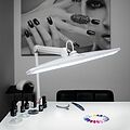REXANT 31-0401 Лампа настольная бестеневая, струбцина, ECO light, 84 SMD LED, сенсорный диммер, белая REXANT