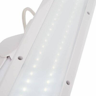 REXANT 31-0401 Лампа настольная бестеневая, струбцина, ECO light, 84 SMD LED, сенсорный диммер, белая REXANT