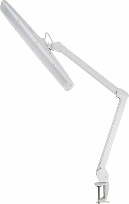 REXANT 31-0401 Лампа настольная бестеневая, струбцина, ECO light, 84 SMD LED, сенсорный диммер, белая REXANT
