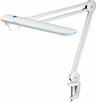 REXANT 31-0407 Лампа настольная бестеневая, струбцина, Blue Stream, 60 SMD LED, белая REXANT