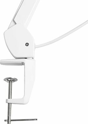 REXANT 31-0408 Лампа настольная бестеневая, струбцина, ECO light, 90 SMD LED, сенсорный диммер, белая REXANT