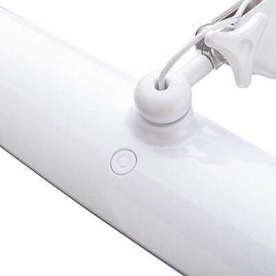 REXANT 31-0409 Лампа настольная бестеневая, струбцина, Blue Stream, 117 SMD LED, диммер (4 уровня), белая REXANT