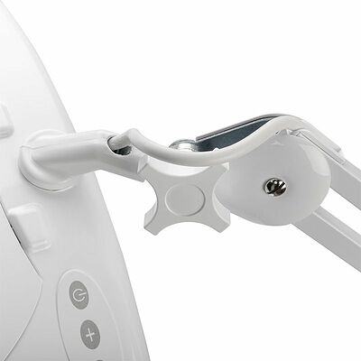 REXANT 31-0513 Лупа на струбцине квадратная 5D с подсветкой 60 SMD LED, сенсорный регулятор яркости, 190х157мм, белая REXANT