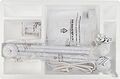REXANT 31-0513 Лупа на струбцине квадратная 5D с подсветкой 60 SMD LED, сенсорный регулятор яркости, 190х157мм, белая REXANT