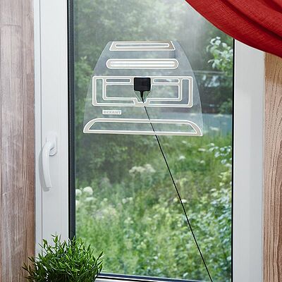 REXANT 34-0703 Антенна комнатная «Активная» с USB питанием, для цифрового телевидения DVB-T2, Ag-703 REXANT