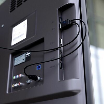 REXANT 34-0713 Антенна комнатная «Активная» для цифрового телевидения DVB-T2, Ag-713 REXANT