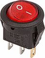 REXANT 36-2530-1 Выключатель клавишный круглый 250В 3А (3с) ON-OFF красный с подсветкой Micro (1 шт/уп) REXANT REXANT 36-2530-1 Выключатель клавишный круглый 250В 3А (3с) ON-OFF красный с подсветкой Micro (1 шт/уп) REXANT