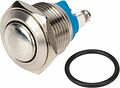 REXANT 36-3230 Кнопка антивандальная Ø16 Б/Фикс (2c винт) OFF-(ON) сфера (A16-A2) REXANT