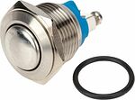 REXANT 36-3230 Кнопка антивандальная Ø16 Б/Фикс (2c винт) OFF-(ON) сфера (A16-A2) REXANT