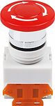 REXANT 36-3553 Выключатель-кнопка 10А Ø22 красная Аварийная остановка (Y090-11ZS) REXANT
