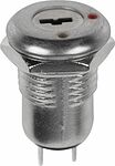REXANT 36-4470 Выключатель ключ Ø12 250V 0.5А (2с) ON-OFF (K12-01) REXANT
