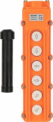 REXANT 36-9212 Пульт кнопочный ПK-6 на 6 кнопок IP54