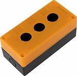 REXANT 36-9223 Корпус пластиковый КП 3 кнопки 22 мм