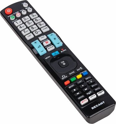 REXANT 38-0002 Пульт универсальный для телевизора LG с функцией SMART TV (ST-03) REXANT