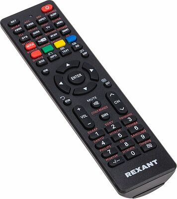 REXANT 38-0003 Пульт универсальный для телевизора RX-708E REXANT