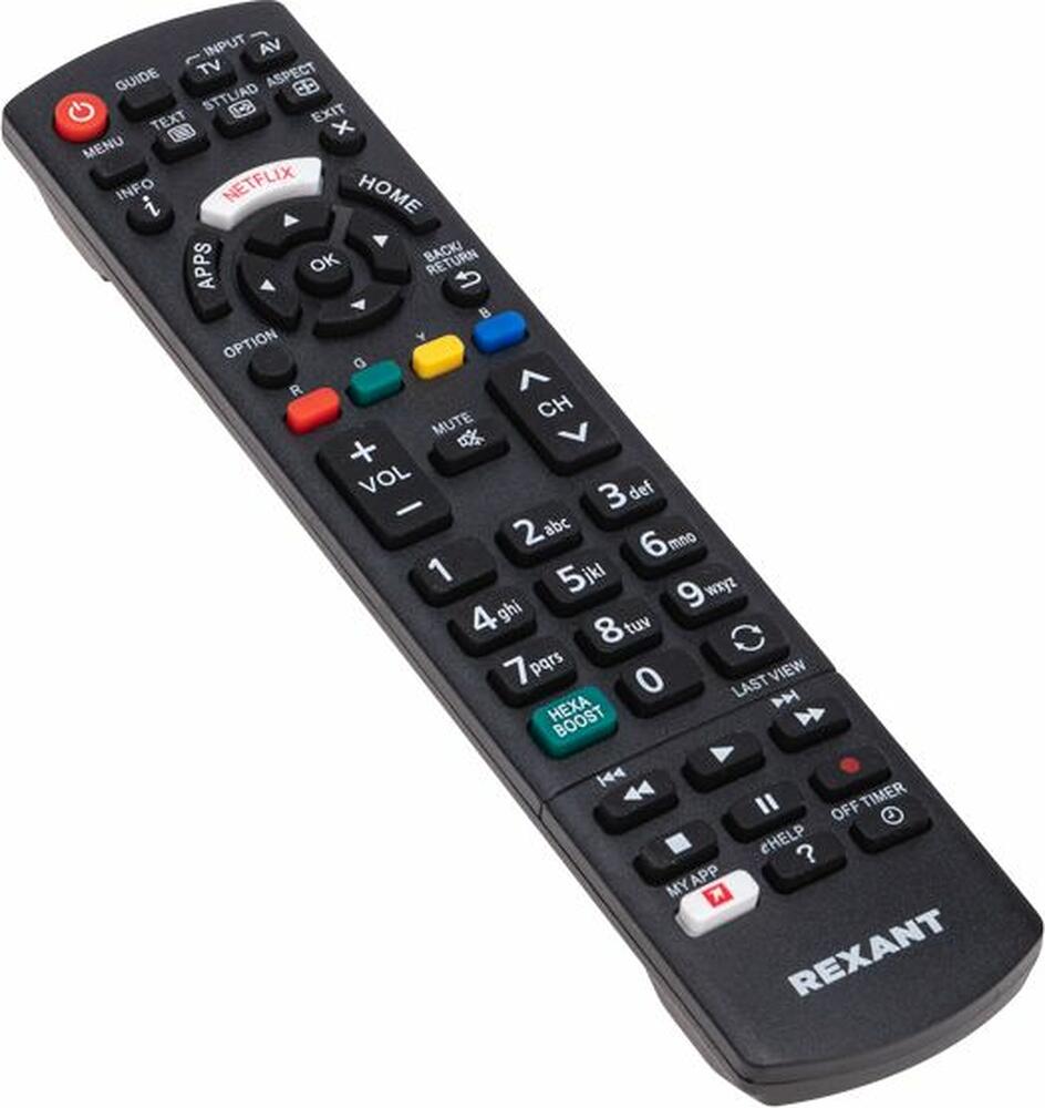 REXANT 38-0008 Пульт универсальный для телевизора Panasonic REXANT