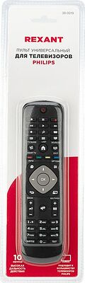 REXANT 38-0019 Пульт универсальный для телевизора PHILIPS REXANT