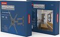 REXANT 38-0080 Кронштейн для телевизора 13 quot;-65 quot;, наклонно-поворотный, 2 колена REXANT