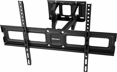 REXANT 38-0096 Кронштейн для телевизора 32 quot;-65 quot;, наклонно-поворотный, двойное колено, серия HOME REXANT