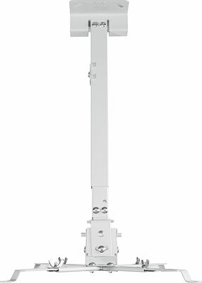 REXANT 38-0323 Кронштейн для проектора потолочный с регулировкой расстояния (430-650 мм) макс. 15кг, белый, серия PROFI REXANT
