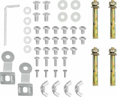 REXANT 38-0323 Кронштейн для проектора потолочный с регулировкой расстояния (430-650 мм) макс. 15кг, белый, серия PROFI REXANT